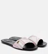 Pucci Yummy Iride Twill Slides In Multi