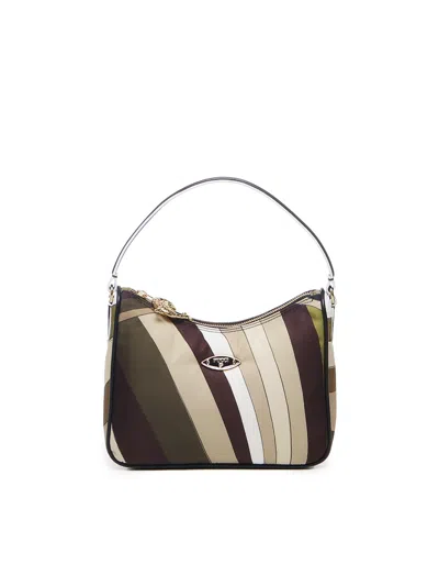 Pucci Yummy Shoulder Bag In Khaki/brown