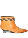Pucci Ng 20mm Ankle Boots In Brown