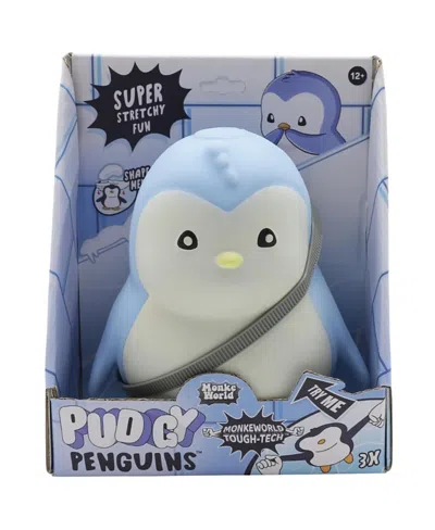 Pudgy Penguins Monkeworld Fidget Toy Plush, Ages 12+ In Blue