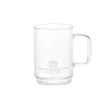 Puebco Borosilicate Glass Mug In Clear Shallow