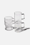 PUEBCO PUEBCO BOROSILICATE GLASS MUG IN CLEAR AT URBAN OUTFITTERS