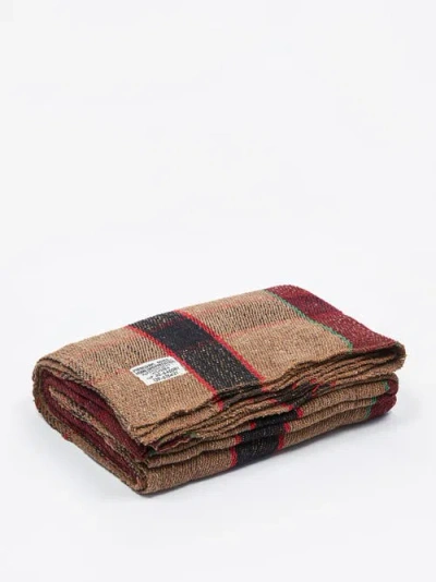 Puebco Cotton Wool Universal Blanket In Brown