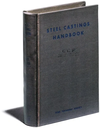 Puebco Empty Book In Steel Castings