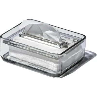 Puebco Glass Tissue Case In Clear