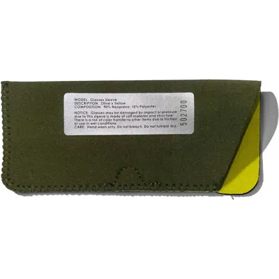 Puebco Glasses Sleeve In Green
