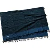 Puebco Handloomed Recycled Yarn Rug In Blue