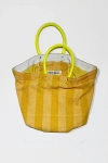 Puebco Recycled Terrycloth Striped Pool Bag In Light Orange, Women's At Urban Outfitters