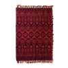 Puebco Reversible Jacquard Rug In Navy Blue