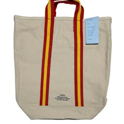 Puebco School College Tote Bag In Neutral