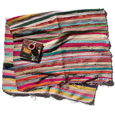 Puebco Scrap Fabric Rug In Multi