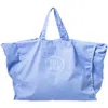 Puebco Shirt Fabric Bag In Light Blue