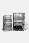 Puebco Steel Wire Shoes Box In Silver At Urban Outfitters In Silver
