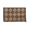 Puebco Tile Patterned Jute Mat In Mykonos
