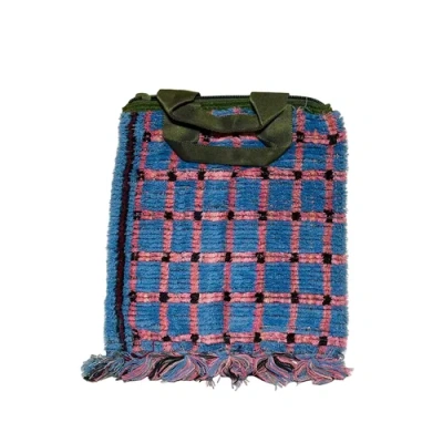 Puebco Truck Seat Fabric Tote In Blue