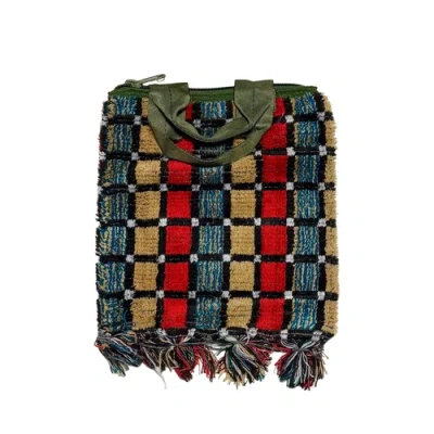 Puebco Truck Seat Fabric Tote In Multi