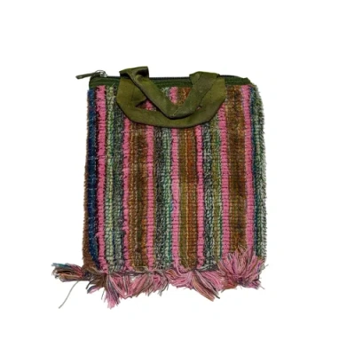 Puebco Truck Seat Fabric Tote In Multi