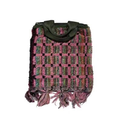Puebco Truck Seat Fabric Tote In Pink