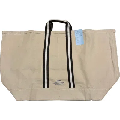 Puebco Vacation College Tote Bag In Brown