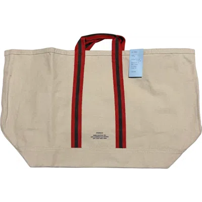 Puebco Vacation College Tote Bag In Brown