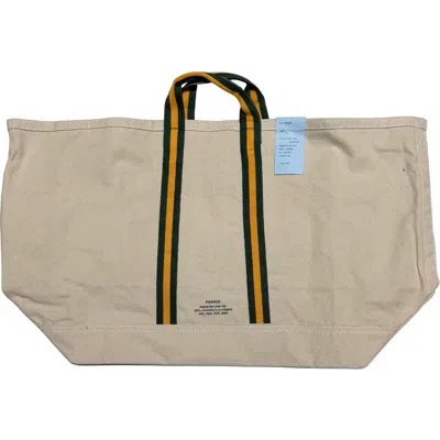 Puebco Vacation College Tote Bag In Brown