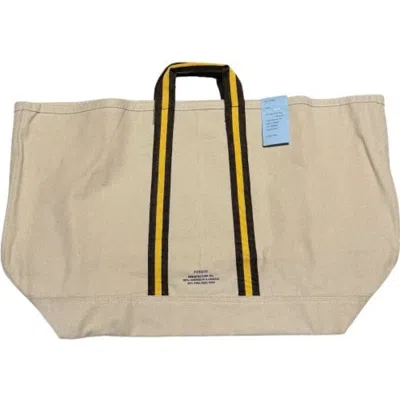 Puebco Vacation College Tote Bag In Brown