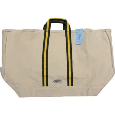 Puebco Vacation College Tote Bag In Brown