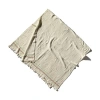 Puebco Wool Mix Ivory Blanket In Ivory