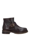 Pueblo Woman Ankle Boots Cocoa Size 8 Soft Leather In Brown