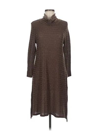 Pre-owned Puella Casual Dress In Brown