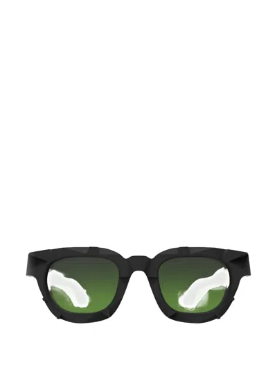 Pugnale Geometric Frame Sunglasses In Black