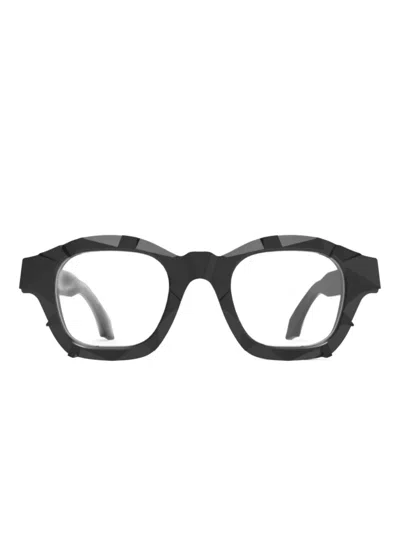 Pugnale Shine Geometric Glasses In Black