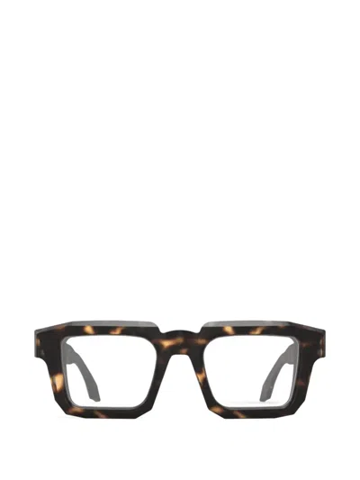 Pugnale Square-frame Glasses In Brown