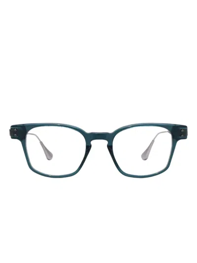 Pugnale Thomas Square-frame Glasses In Blue
