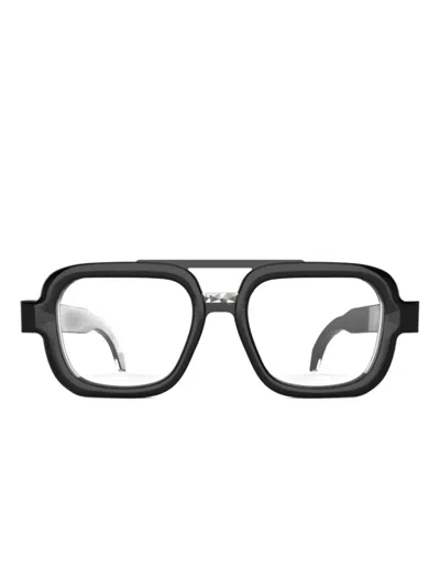 Pugnale Wild Square-frame Glasses In Black