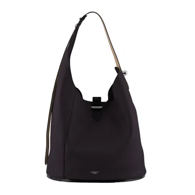 Pugnetti Parma Women's Black Mami Bag Steel - Ink