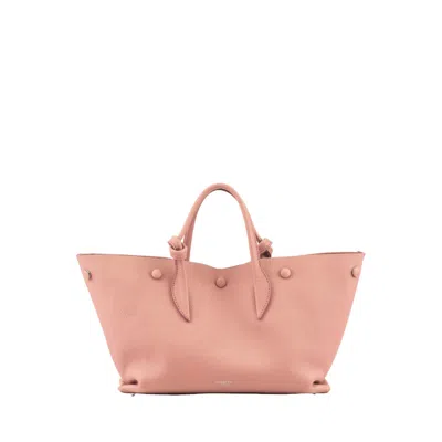 Pugnetti Parma Women's Pink / Purple Bell Bag M - Peach In Pink/purple