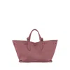 Pugnetti Parma Women's Rose Gold Bell Bag M - Petal In Rose Gold