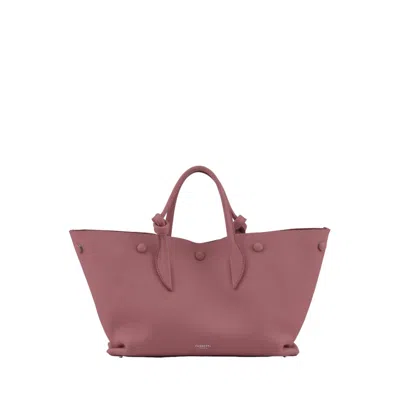 Pugnetti Parma Women's Rose Gold Bell Bag M - Petal