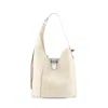 Pugnetti Parma Women's White Sister Bag Steel - Butter In White