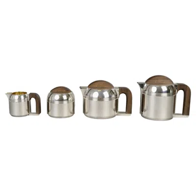 Pre-owned Puiforcat 1925 Jean  Art Deco Modernist Tea And Coffee Set Sterling Silver
