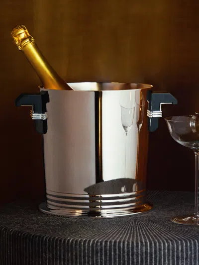 Puiforcat Art Déco Silver-plated Champagne Bucket  Abask Luxury Gift