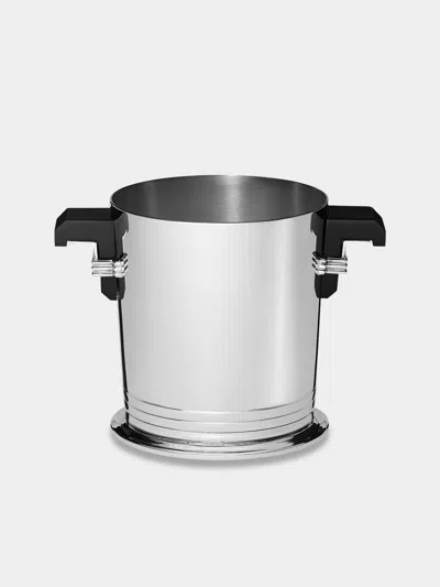 Puiforcat Art Déco Silver-plated Ice Bucket  Abask Luxury Gift In Metallic