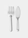 Puiforcat Normandie Silver-plated Fish Serving Fork And Knife  Abask Luxury Gift