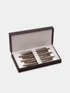 Puiforcat Silver Plated Steak Knives (set Of 6)  Abask Gift Set