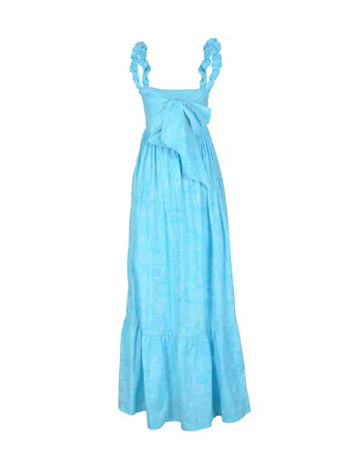 Puka Women's Blue Aqua Bonito Dress