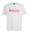 Pulco Studios Coordinates Logo T-shirt In White