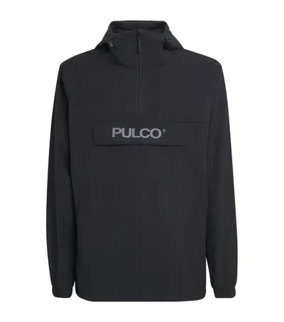 Pulco Studios Ripstop Coaches Jacket In Black