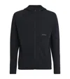 Pulco Studios Two-way Stretch Training Hoodie In Black