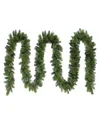 Puleo 20' X 10" Oklahoma Pine Artificial Christmas Garland In Green
